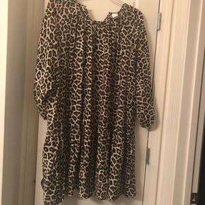 Dress leopard print